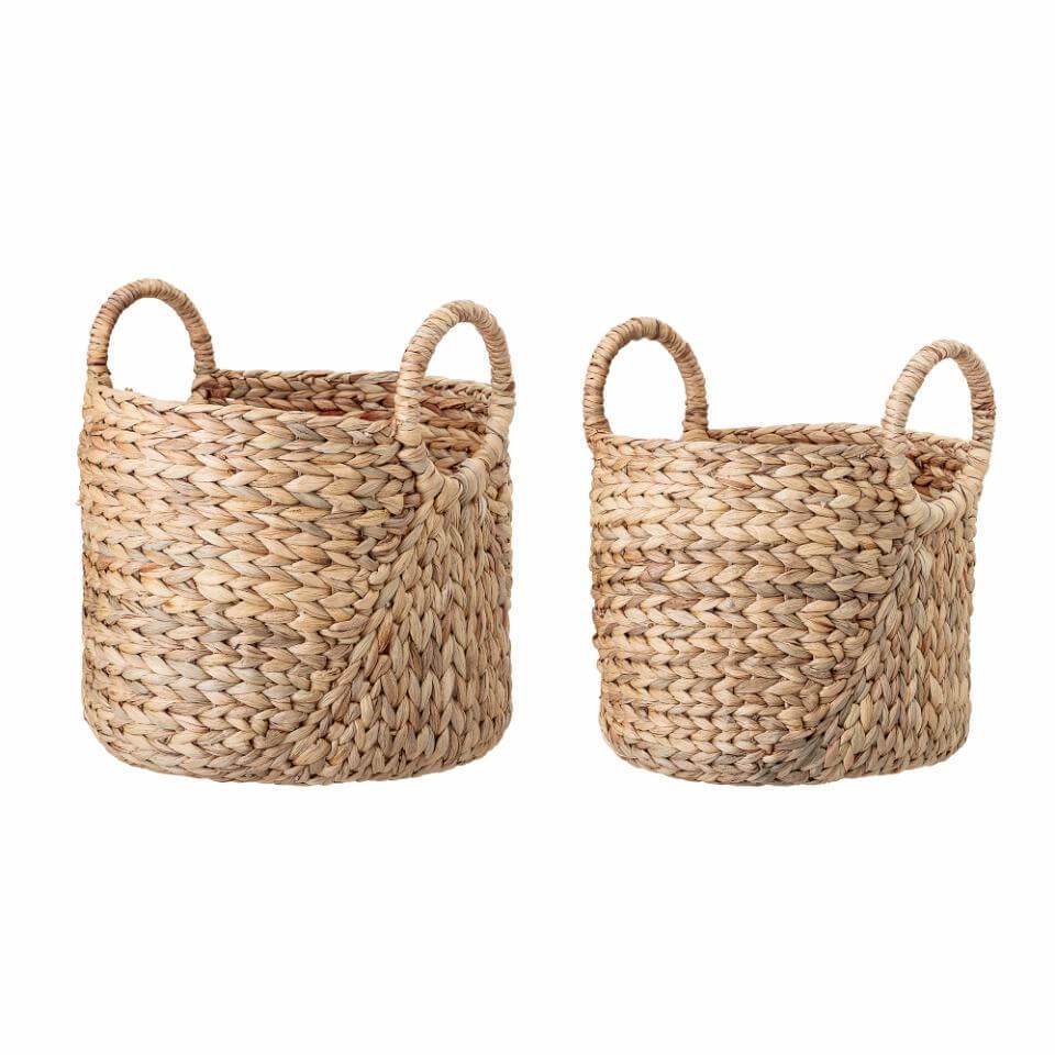 Bloomingville Tarvin Basket Nature - Set of 2 - Scandibørn