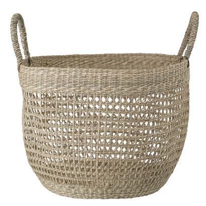 Bloomingville Woven Seagrass Basket in Natural - Scandibørn