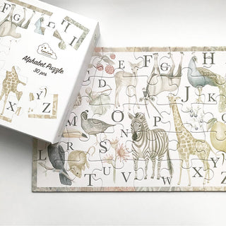 Cam Cam Copenhagen Puzzle - Alphabet Animals - Scandibørn