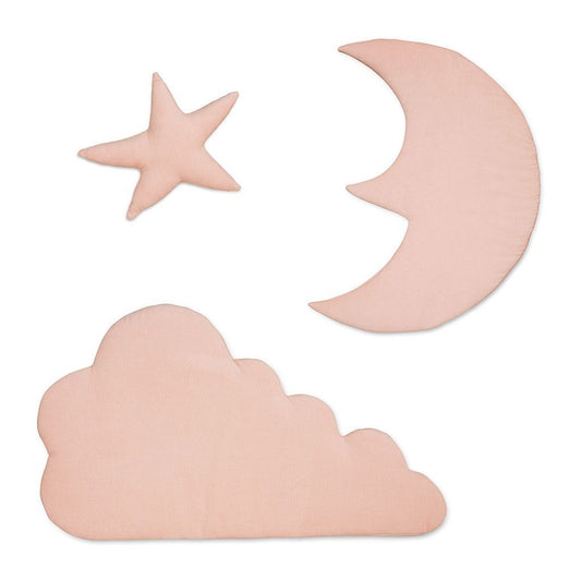 Cam Cam Moon & Star wall decoration in Blossom Pink