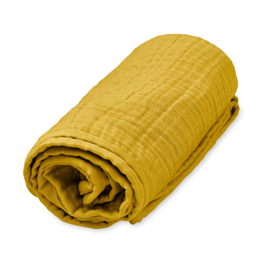 Cam Cam Muslin Blanket in Mustard