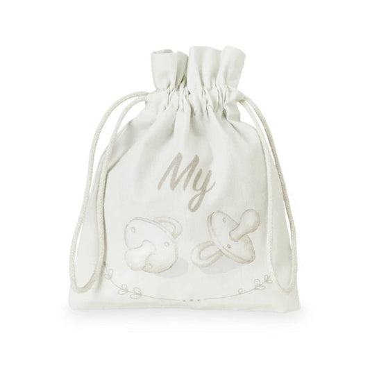 Cam Cam - Pacifier Bag in Cream White
