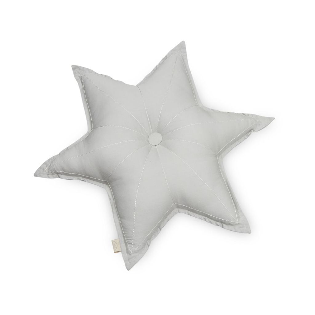 Cam Cam Star Cushion in Grey - Scandibørn