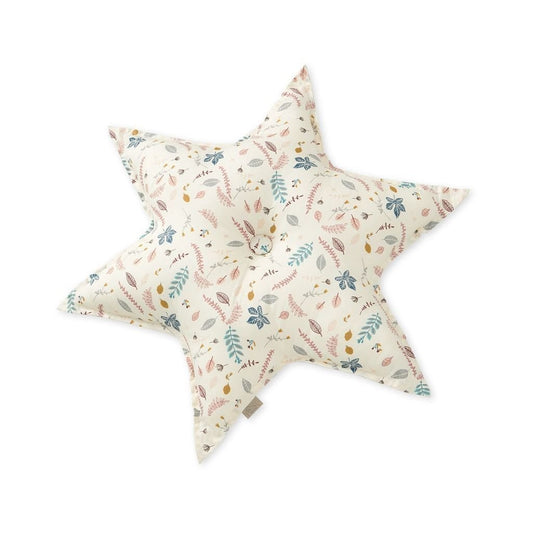 Cam Cam Star Cushion in Pressed Leaves Rose