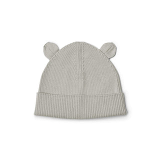 Liewood Roman Beanie - Light Grey Melange