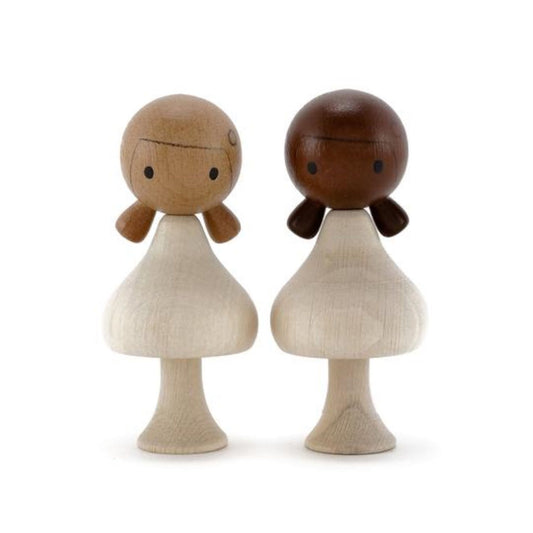 Clicques -  DIY Girls Diverse Wooden Figurines