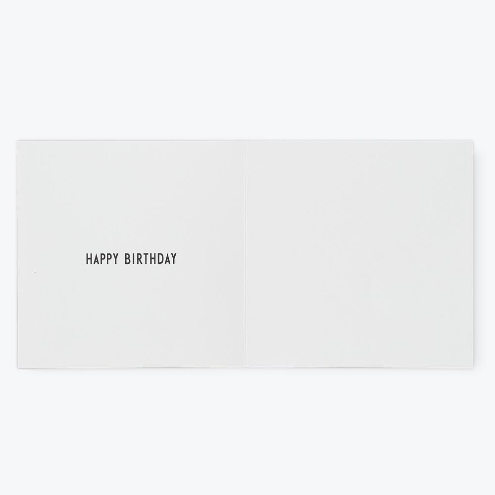 Design Letters Birthday Cards (3 colours) - Scandibørn