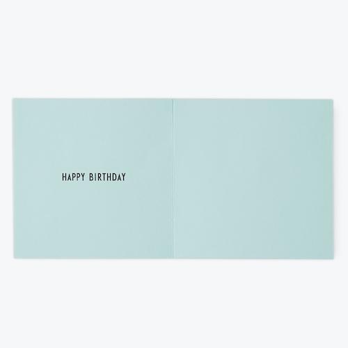 Design Letters Birthday Cards (3 colours) - Scandibørn