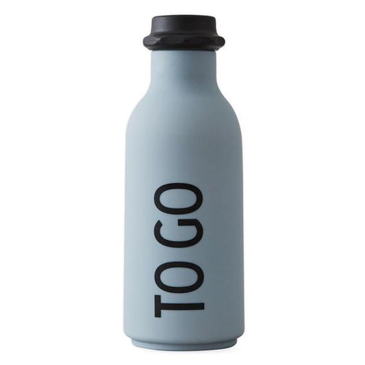 Design Letters To Go Bottle in Grey