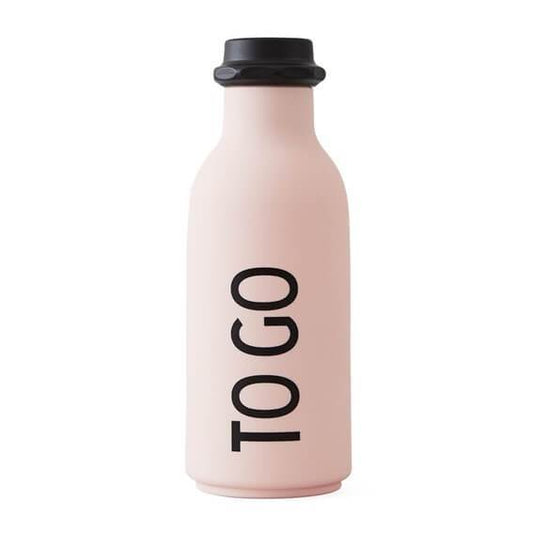 Design Letters To Go Bottle in Pink