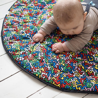 Etta Loves X Keith Haring Reversible Playmat - 0 to 4 M/5+M - Scandibørn