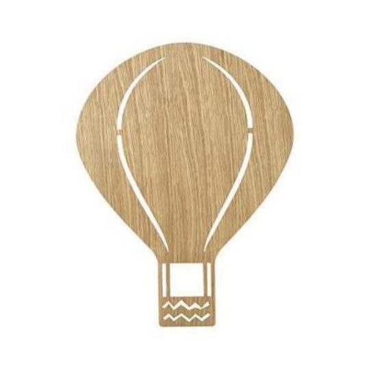 Ferm Living Air Balloon Lamp - Oiled Oak