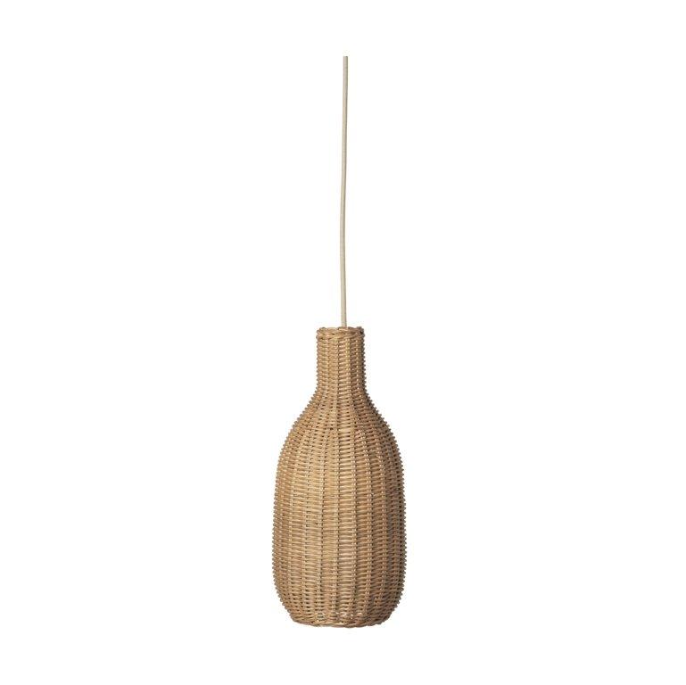 Ferm Living Braided Bottle Lampshade in Natural - Scandibørn
