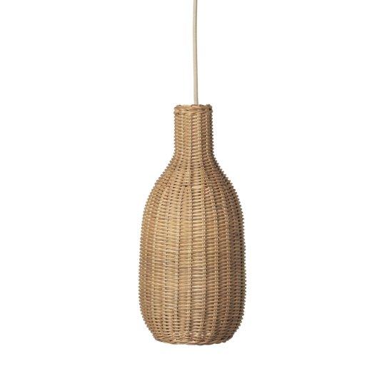 Ferm Living Braided Bottle Lampshade in Natural - Scandibørn