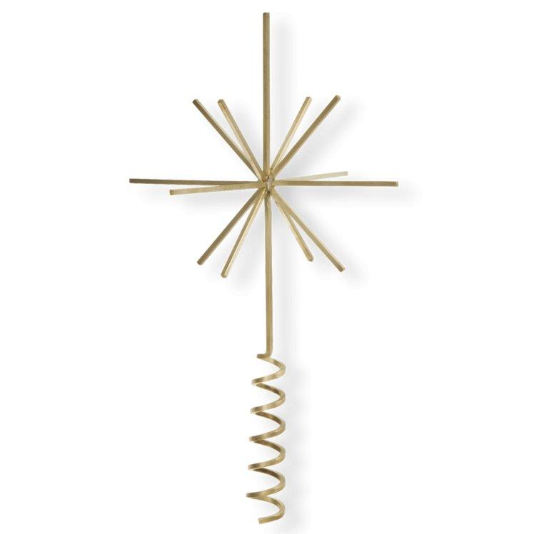 Ferm Living - Brass Christmas Tree Top Star - Scandibørn