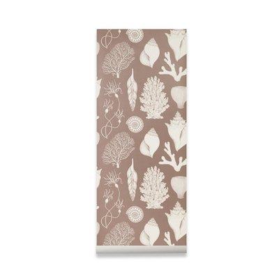 Ferm Living Katie Scott Wallpaper - Shells Dusty Rose - Scandibørn