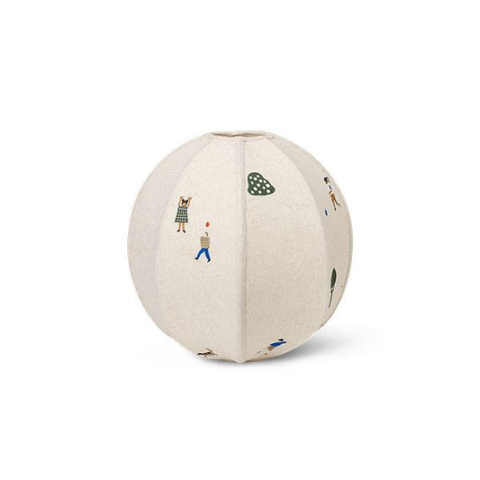 Ferm Living The Park Embroidered Textile Lampshade