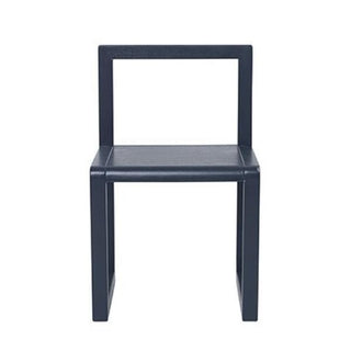 Ferm Living Little Architect Chair in Dark Blue - Scandibørn