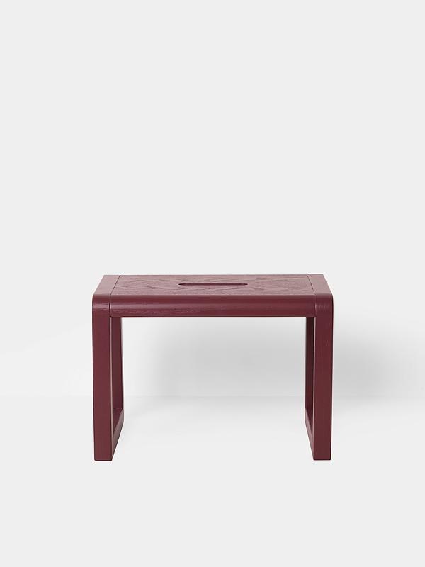 Ferm Living Little Architect Stool in Bordeaux - Scandibørn