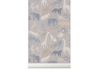 Ferm Living Safari Wallpaper - Scandibørn