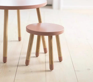 Flexa Play Stool in Light Rose - Scandibørn