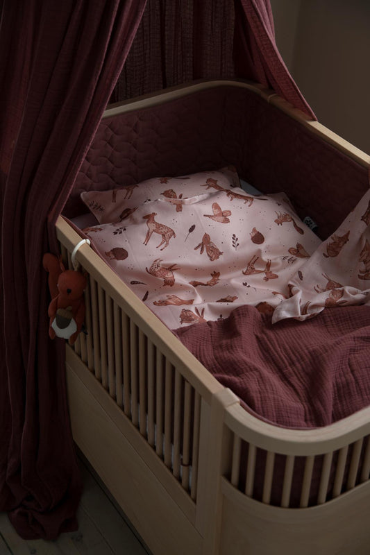 Sebra - Bed Linen Set in Nightfall Dreamy Rose