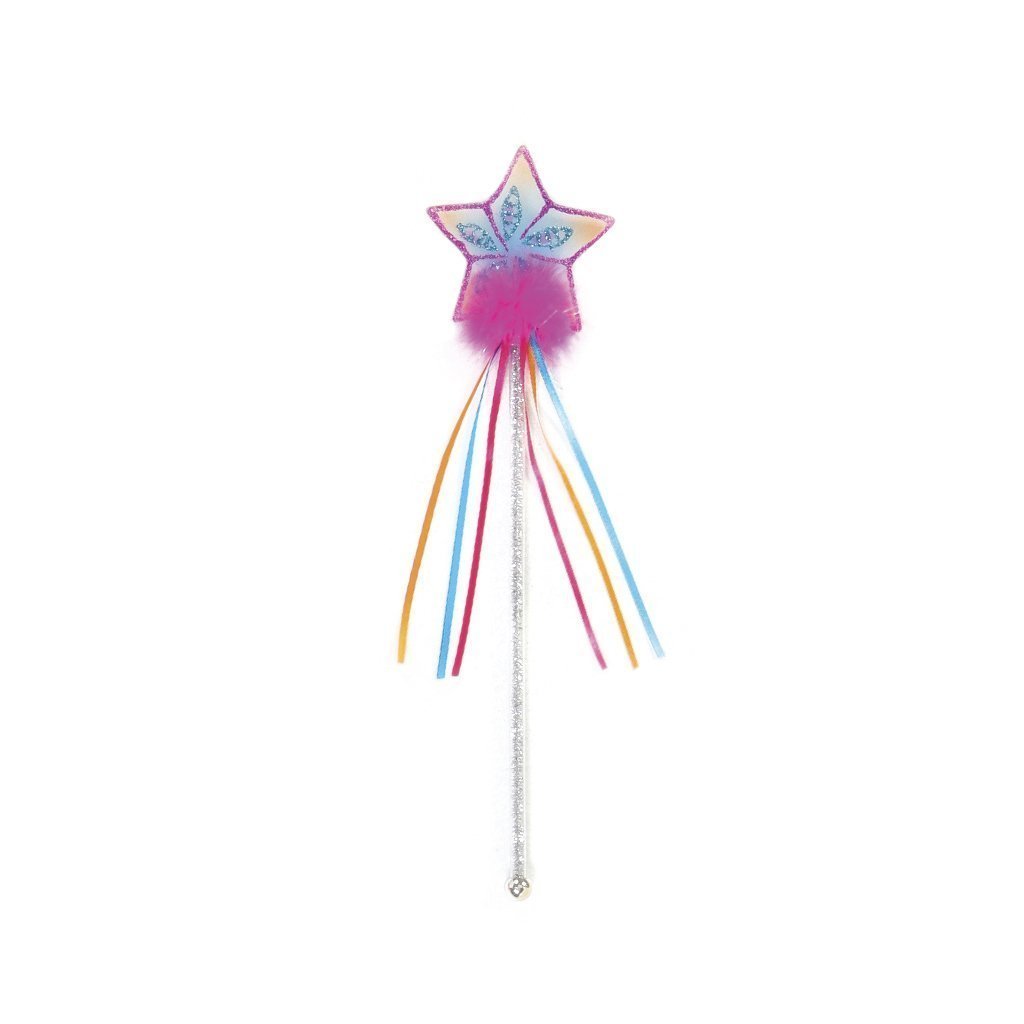 Great Pretenders Glitter Rainbow Wand Hot Pink - Scandibørn