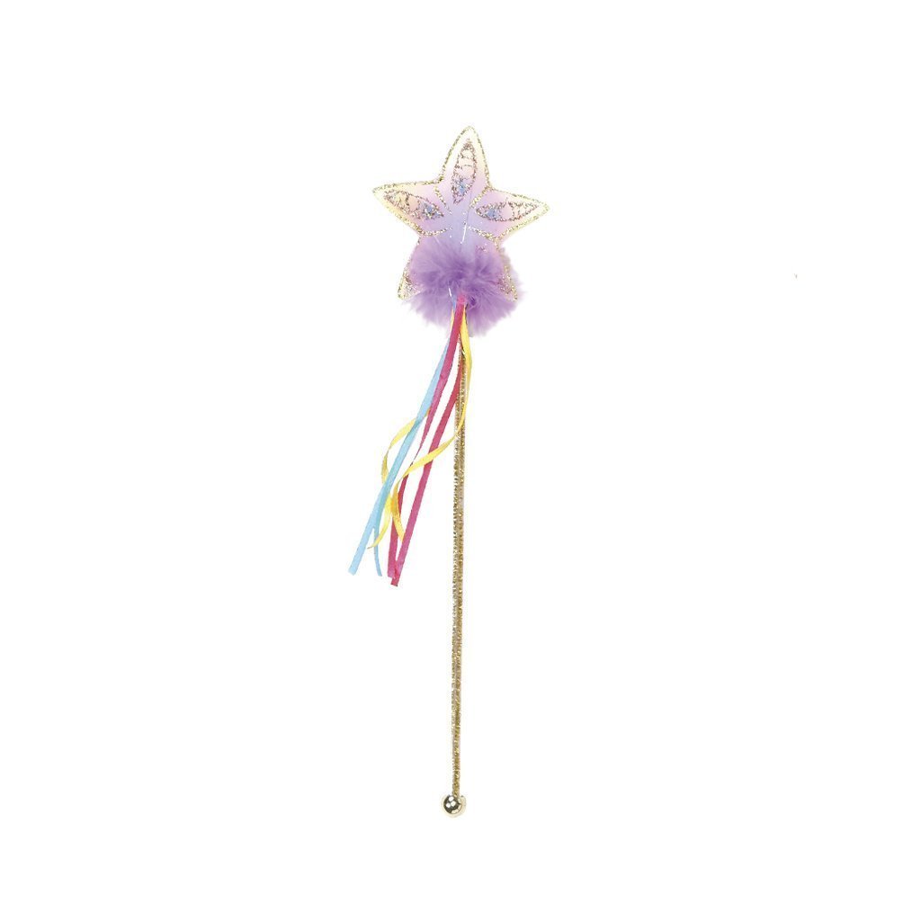 Great Pretenders Glitter Rainbow Wand Multi Pastel - Scandibørn