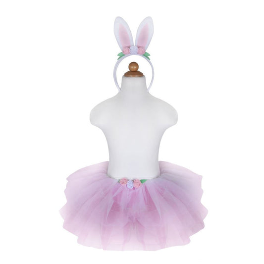 Great Pretenders Tutu Bunny with headband in Pink - Scandibørn