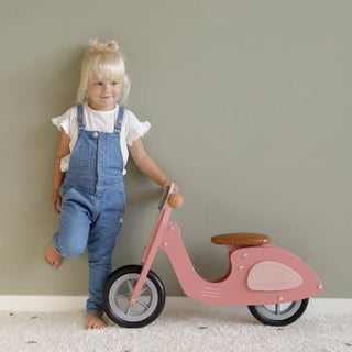 Little Dutch Wooden Scooter Pink