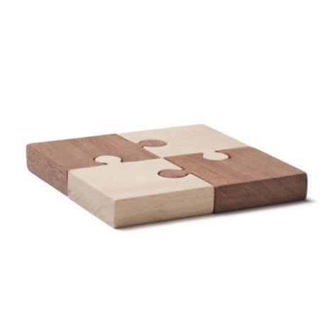 Kids Concept - 4 Piece Puzzle in Nature Neo - Scandibørn