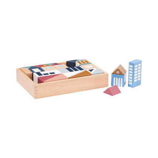 Kids Concept - Aiden City Wooden Blocks - Scandibørn