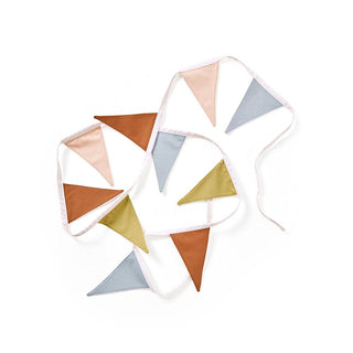 Kids Concept Bunting - Beige/Blue - Scandibørn