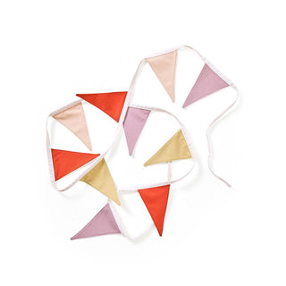 Kids Concept Bunting - Yellow/Pink - Scandibørn