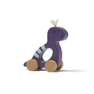 Kids Concept Dino Push Along Purple NEO - Scandibørn