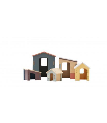 Kids Concept - Small Toy Houses Set