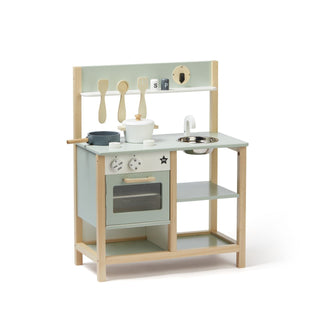 Kids Concept Wooden Kitchen Bistro in Green - Scandibørn