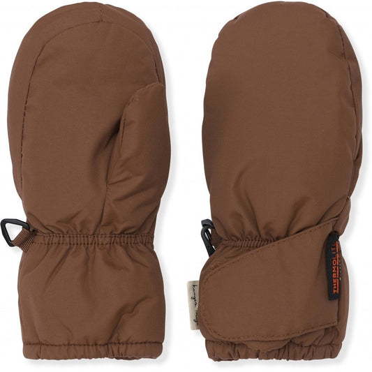 Konges Slojd Baby Snow Gloves in Mocca