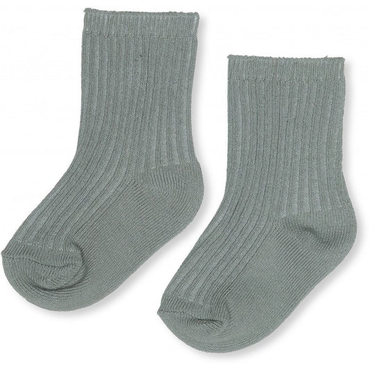 Konges Slojd Hisao Sock Rib Deux in French Blue - Scandibørn