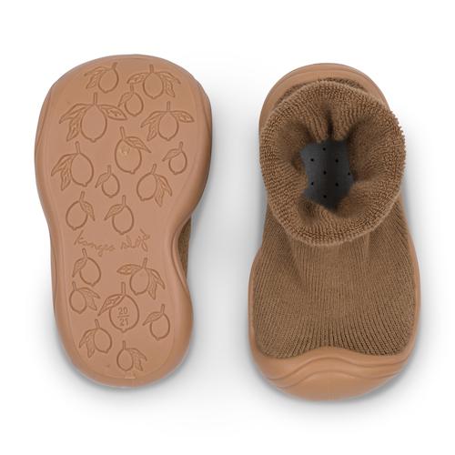 Konges Slojd Sock Slippers in Walnut - Scandibørn