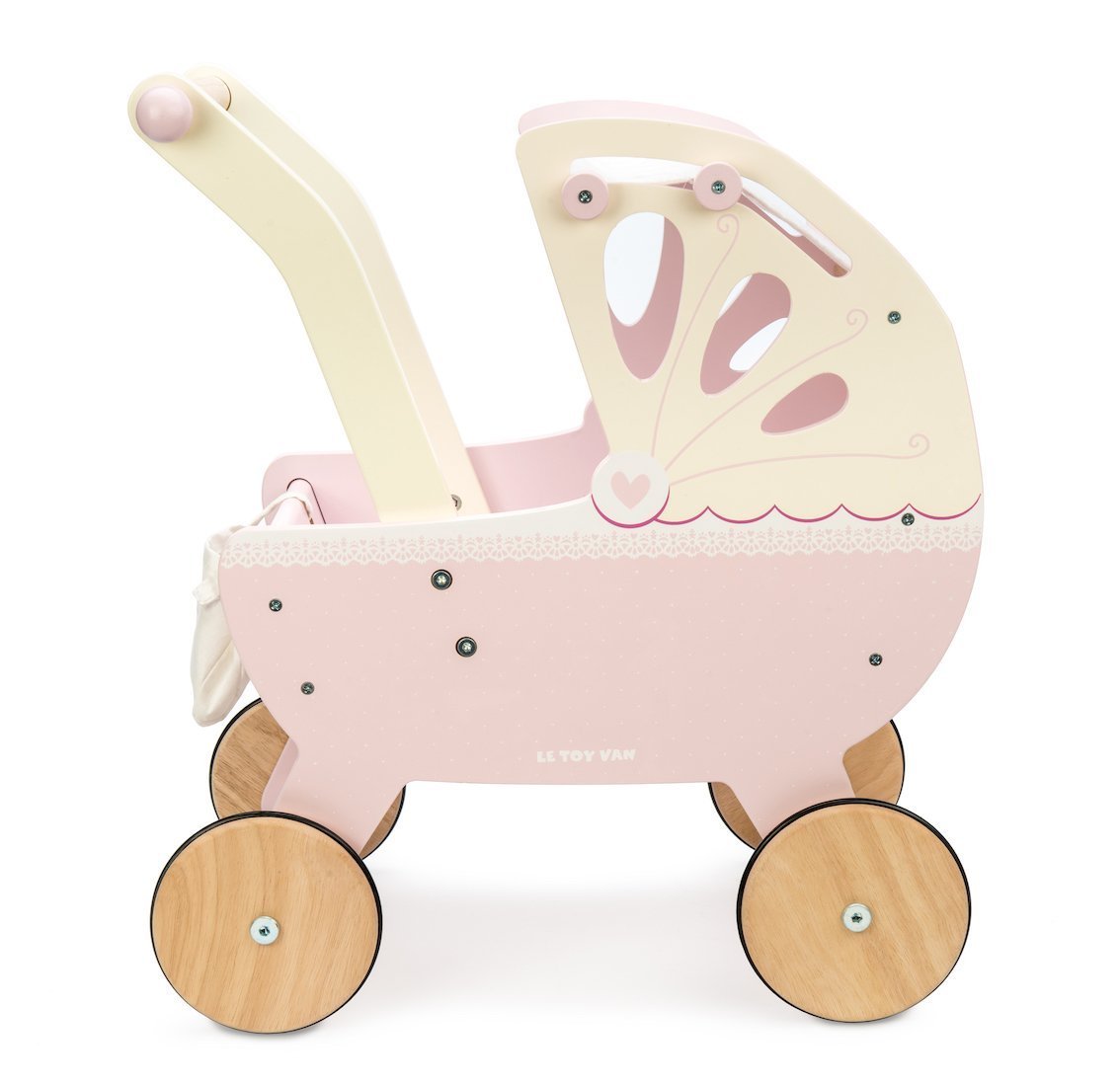 Le Toy Van Pram Sweet Dreams Pram in Pink - Scandibørn