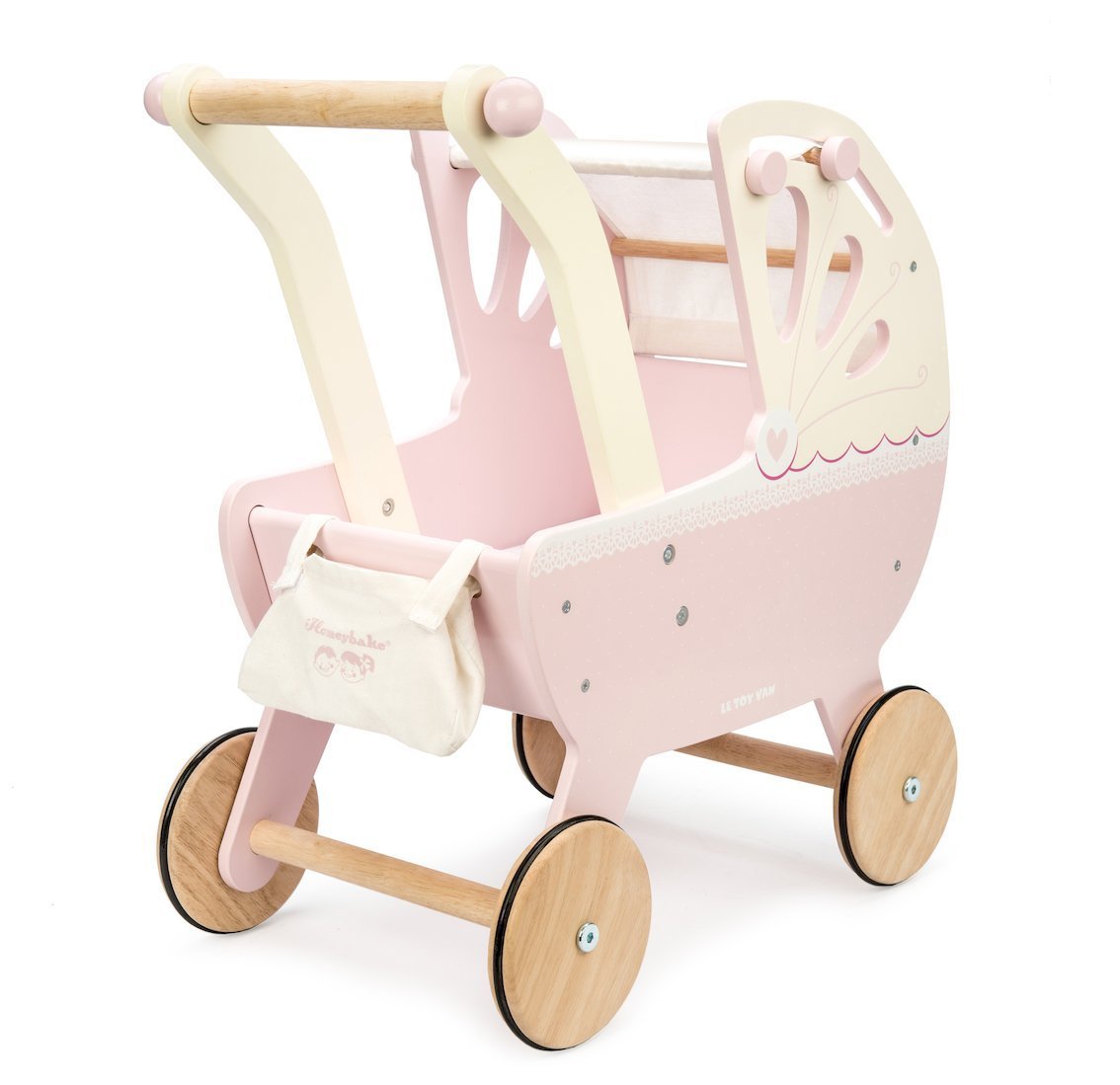 Le Toy Van Pram Sweet Dreams Pram in Pink - Scandibørn