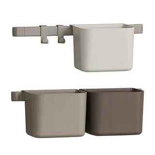 Leander Organizers 3 Pcs in Cappuccino - Scandibørn