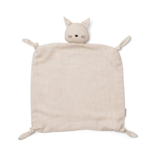 Liewood Agnete Cuddle Comforter - Cat Beige Beauty - Scandibørn