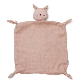 Liewood Agnete Cuddle Comforter - Cat Rose