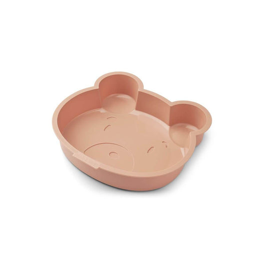 Liewood Amory Cake Pan - Mr Bear Tuscany Rose - Scandibørn