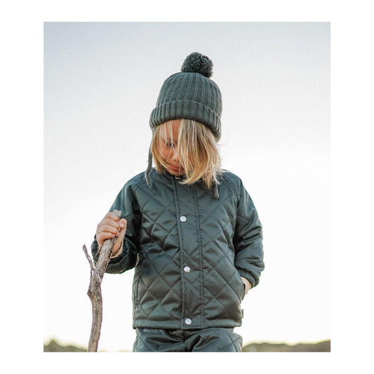 Liewood Bea Thermo Jacket in Hunter Green (4-10Y) - Scandibørn