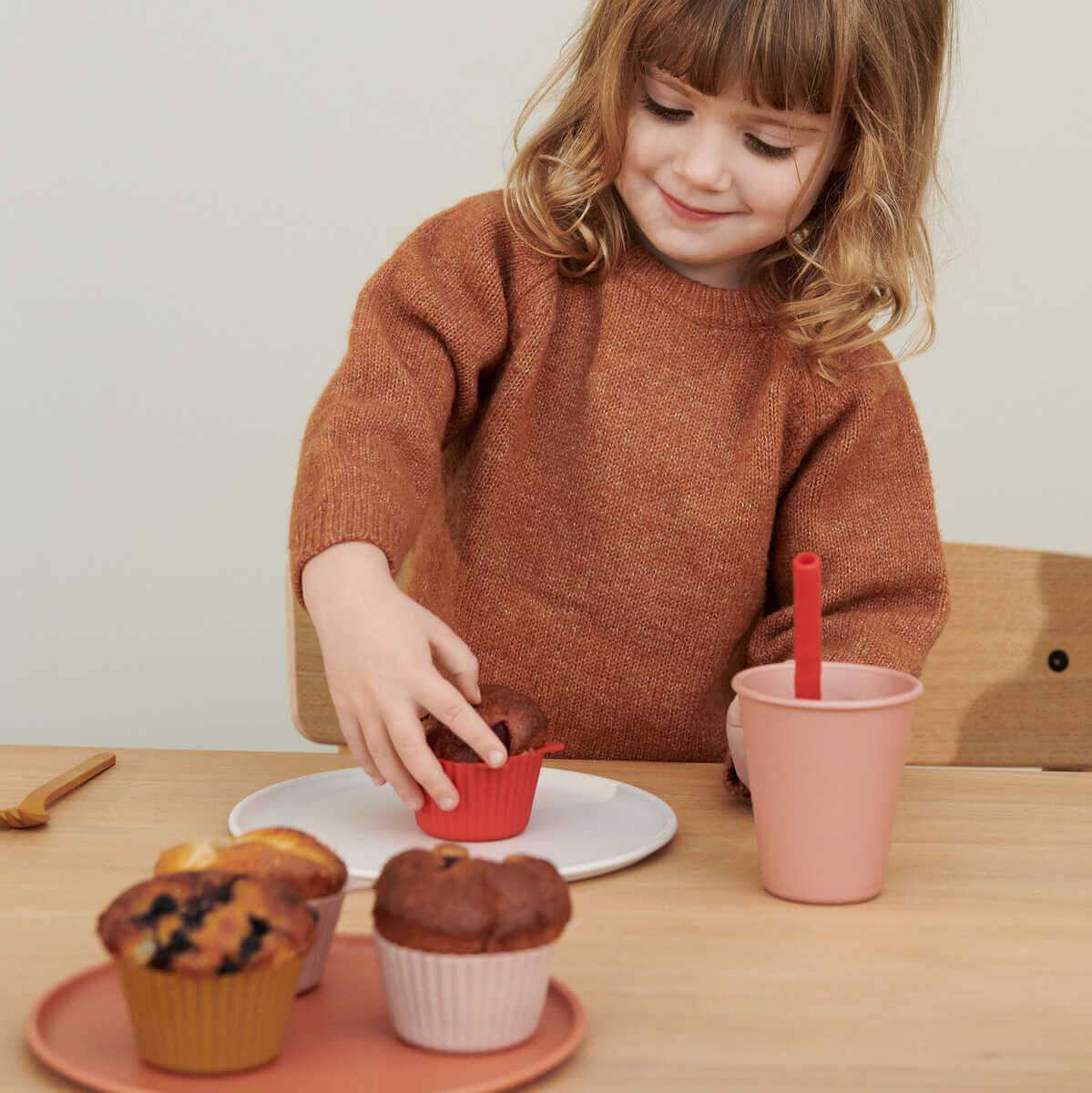 Liewood Jerry Cake Cup (12 pack) in Rose Multi Mix - Scandibørn