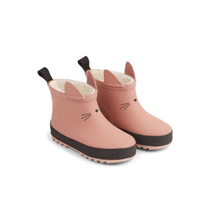 Liewood Jesse Thermo Rain Boot - Dark Rose / Black Mix - Scandibørn