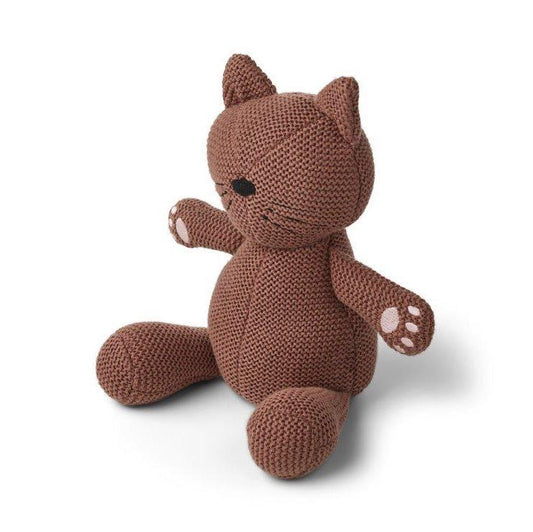 Liewood Knit Teddy - Missy Cat Dark Rose